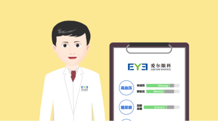 白内障手术示意图