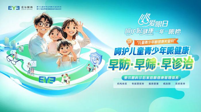 青少年护眼宣传图