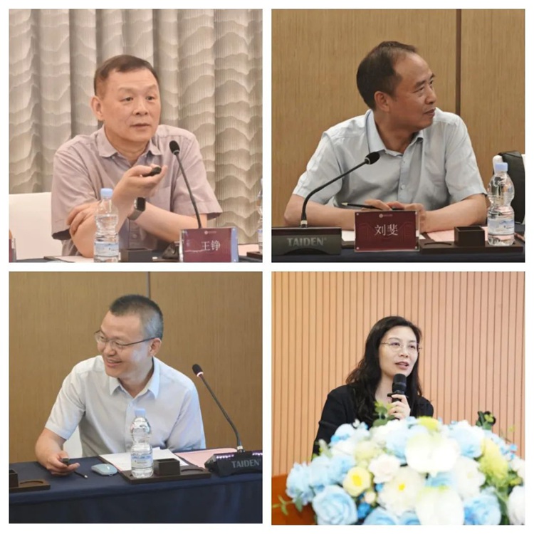 四位专家讨论现场照片