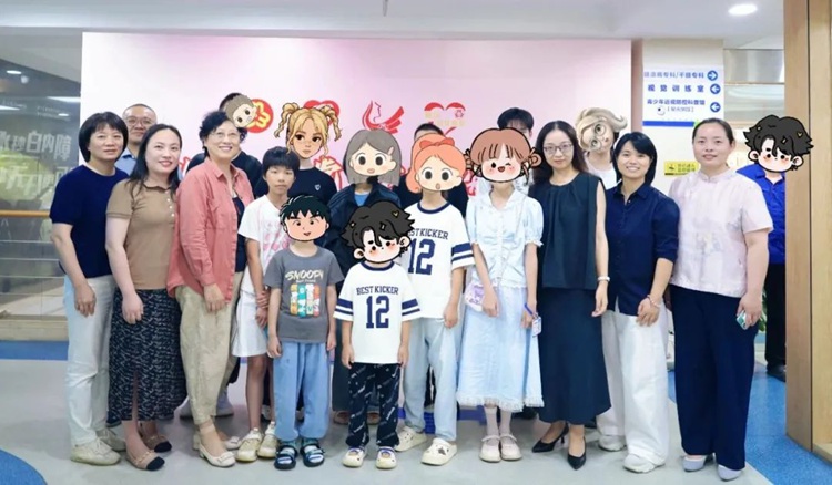 暑期护眼关爱行动启动仪式现场